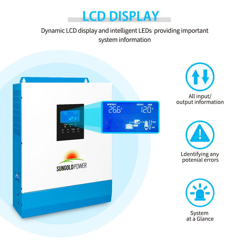 Solar Inverter Lcd Display