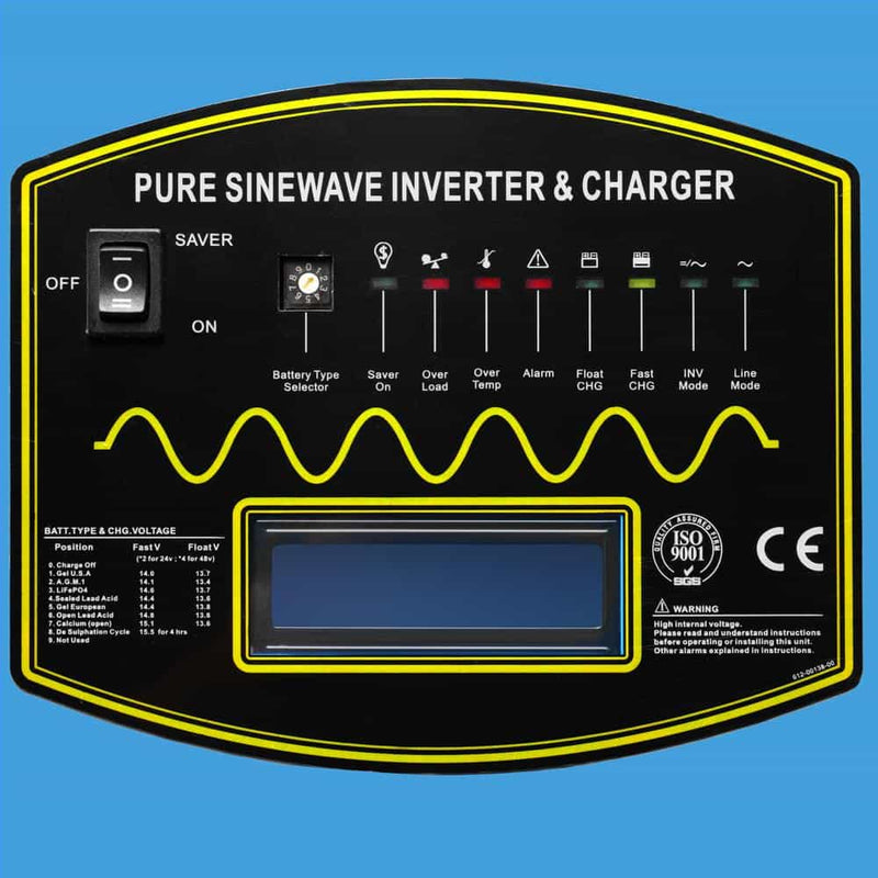 Sungold Power Pure Sine Wave Inverter Charger Power