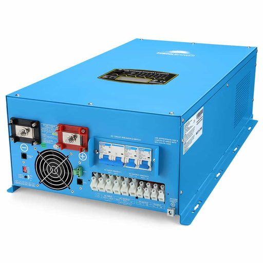 SunGold Split Phase Solar Inverter Charger Back