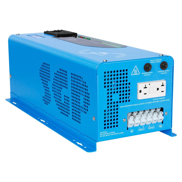 SunGold Power LFP Series Inverter Low Frequency Charger Back Details