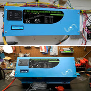 SunGold Power 4000W DC 12V Pure Sine Split Phase Inverter charger LFP Series actual photos