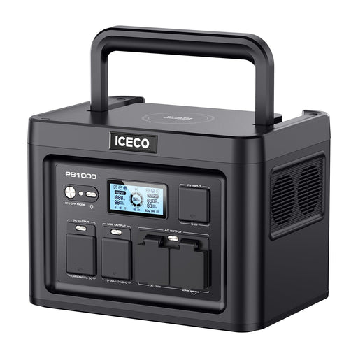 ICECO PB1000 Portable Power station-Power Bank-www.icecofreezer.com