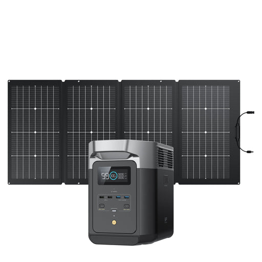 delta 2 with 220w solar panel