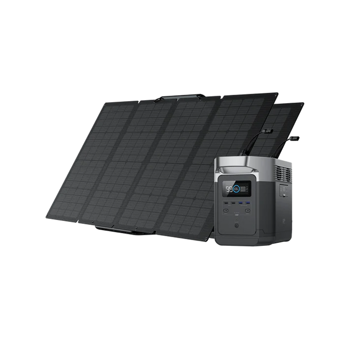 EcoFlow DELTA 1300 + 160W Solar Panel