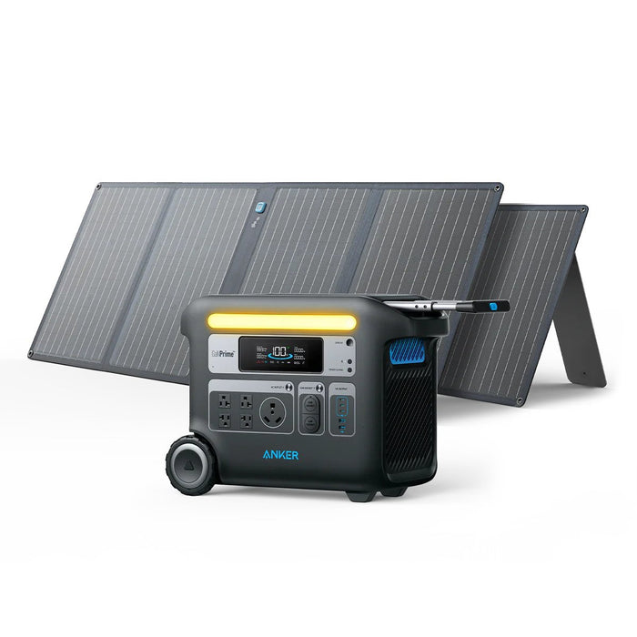 Anker SOLIX F2000 (PowerHouse 767) Portable Power Station Solar Generator + 2*100W Solar Panel