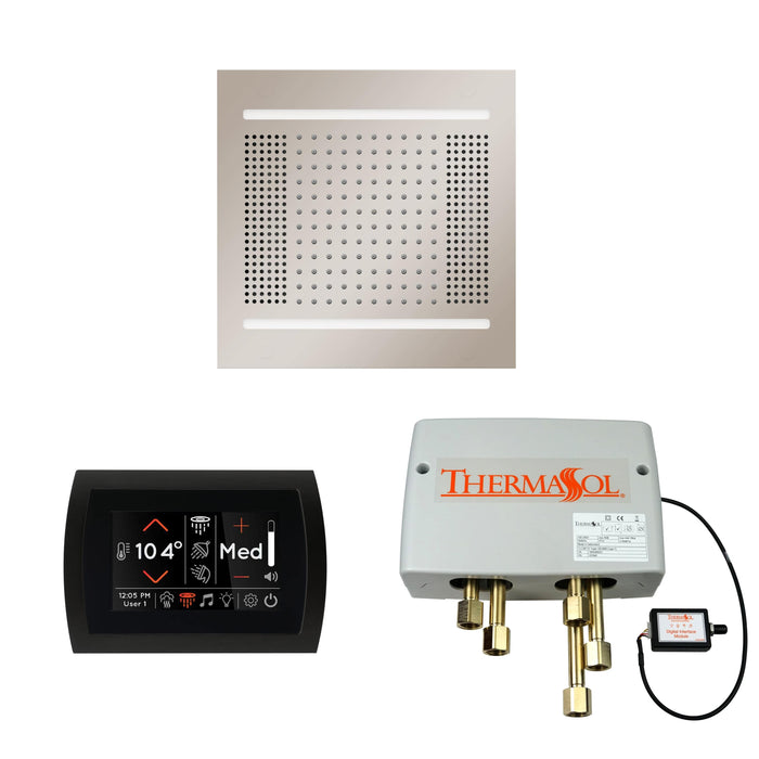 ThermaSol Wellness Shower Package with SignaTouch Round, HydroVive 14 Rainhead