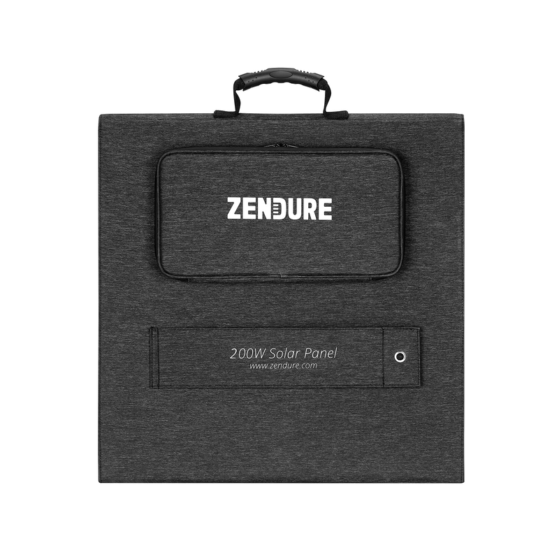 Package of Zendure 200W Solar Panel
