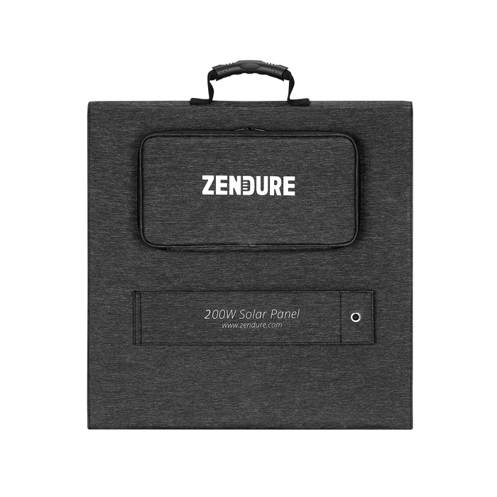 Package of Zendure 200W Solar Panel